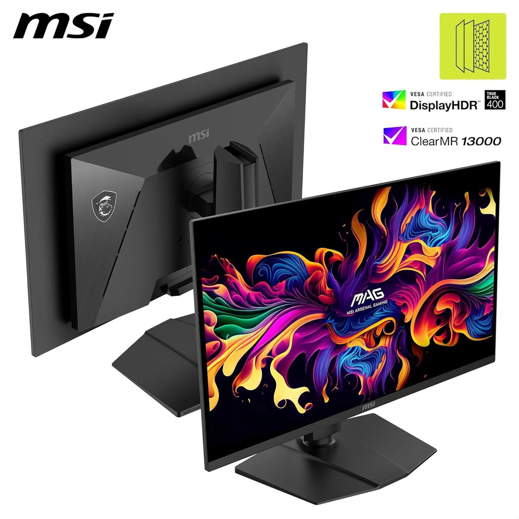 MSI MAG 273QP QD-OLED X24 Gaming Display 26,5 WQHD - Quantum Dot OLED Panel 2560 x 1440, 240Hz / 0,03ms, 99.1% DCI-P3, XXL) E≤2, DisplayHDR True Black 400 - DP 1.4a, HDMI 2.1.1