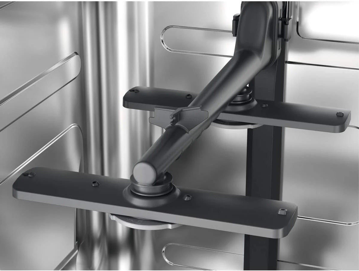 AEG FFB73517ZM Zmywarka AirDry, 10 sztućców, automatyczne odłączanie, 9 programów w 4 temperaturach, taca Maxiflex, funkcja ExtraHygiene, regulowany kosz, falownik, 48 dBA, Inox, 45 cm, klasa D