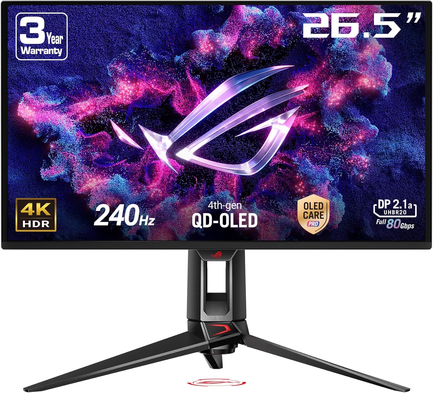 ASUS ROG Swift OLED PG27UCDM - OLED-Monitor - Gaming - 68.6 cm (27)