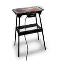 Grill elektryczny Alpina 2 w 1 2000 W czarny 60x43x35 cm