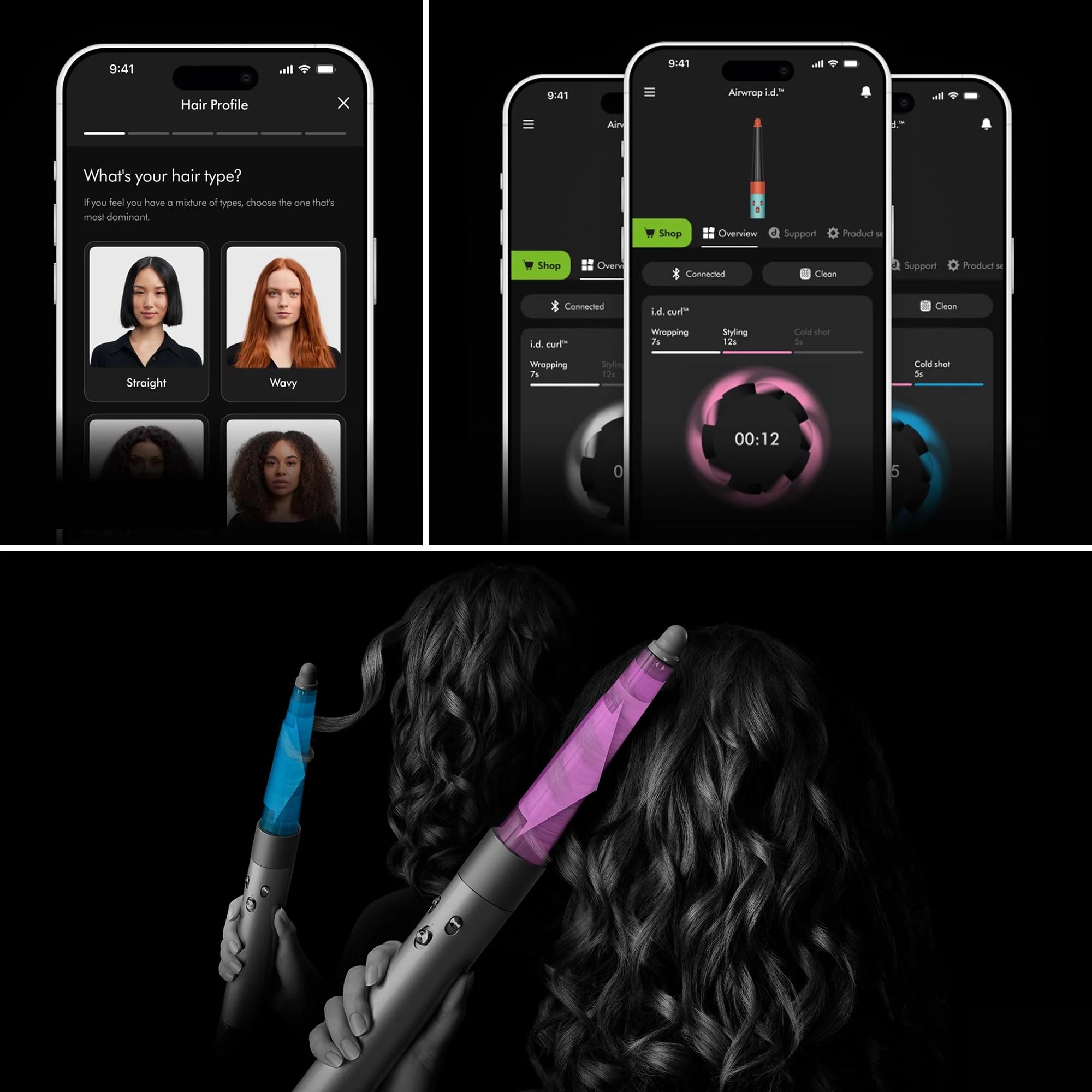 Dyson Airwrap i.d.™ Multi-styler i suszarka - Straight+Wavy (Ceramiczny różowy/Różowe złoto)