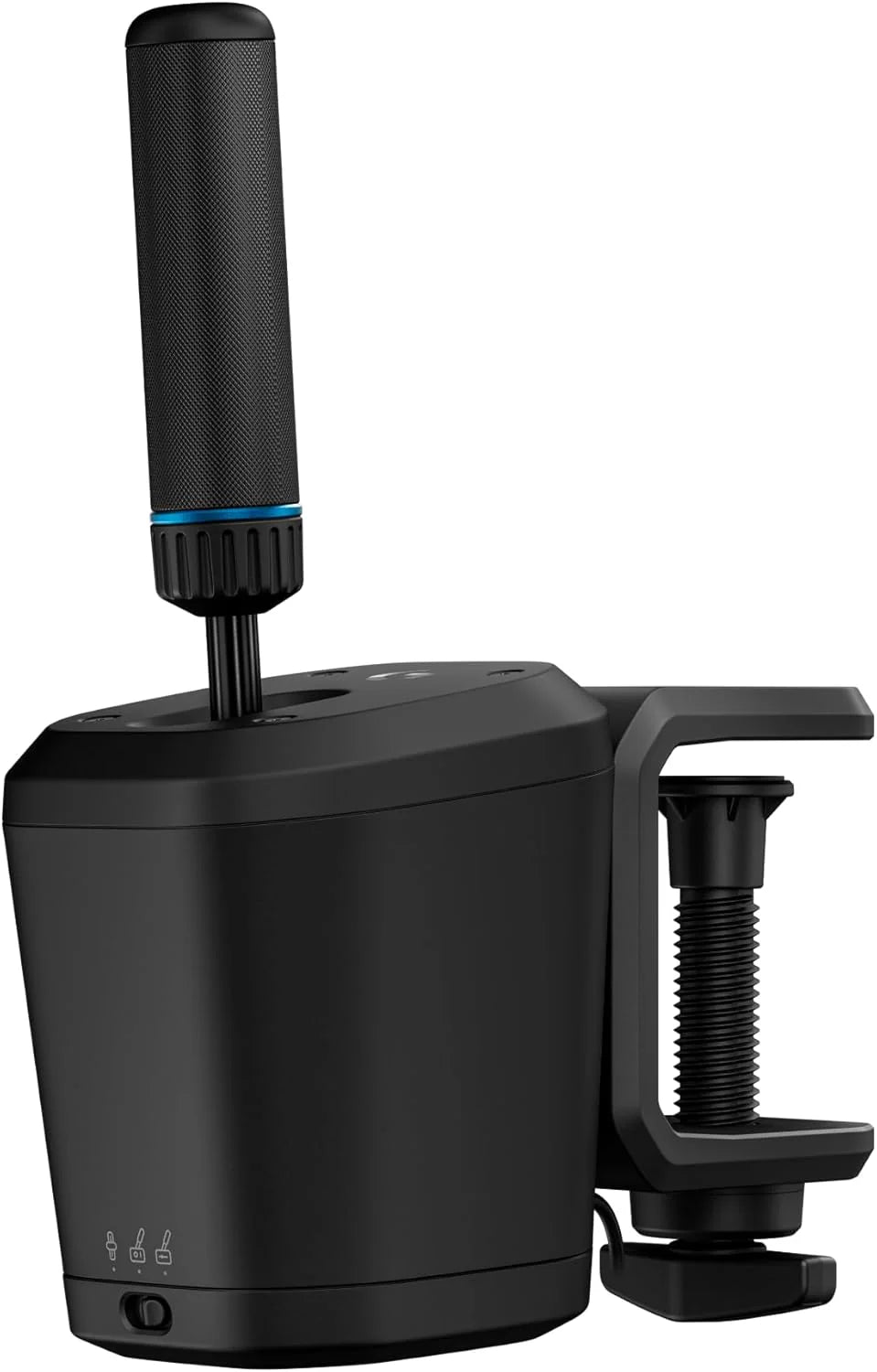 Logitech G PRO Racing Pedals – Pedały symulatora wyścigów z hamulcem z czujnikiem obciążenia 100 kg, w pełni konfigurowalne, wymienne sprężyny i elastomery, konstrukcja modułowa - Czarny