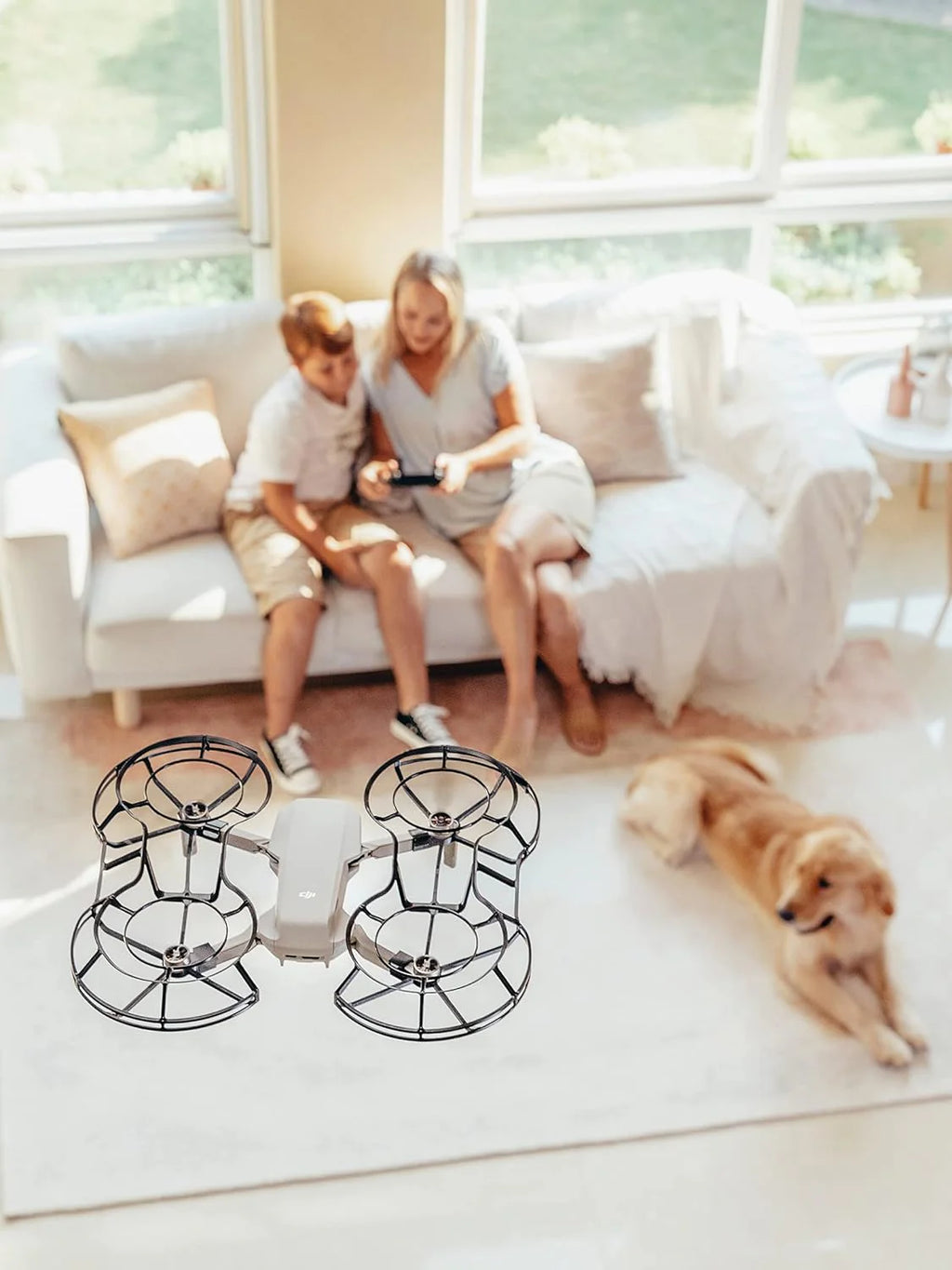 Dji Mavic Mini Combo DJIMAVMICOMB-UK Dron Latający, 250 g, Szary/Biały