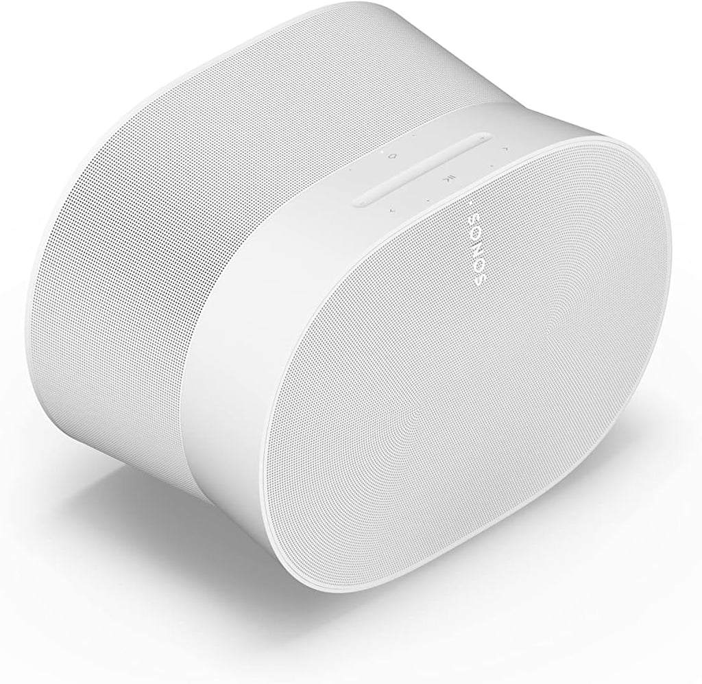 Sonos Era 300. Poczuj dźwięk dookoła. Dzięki dźwiękowi następnego poziomu, Era 300 nie tylko Cię otacza, ale umieszcza Cię w muzyce. (czarny)