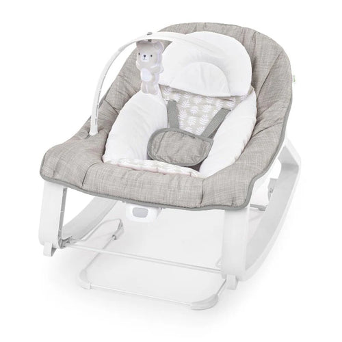 3-in-1 Baby Bouncer, Rocker & Toddler Seat with Vibration and Toy