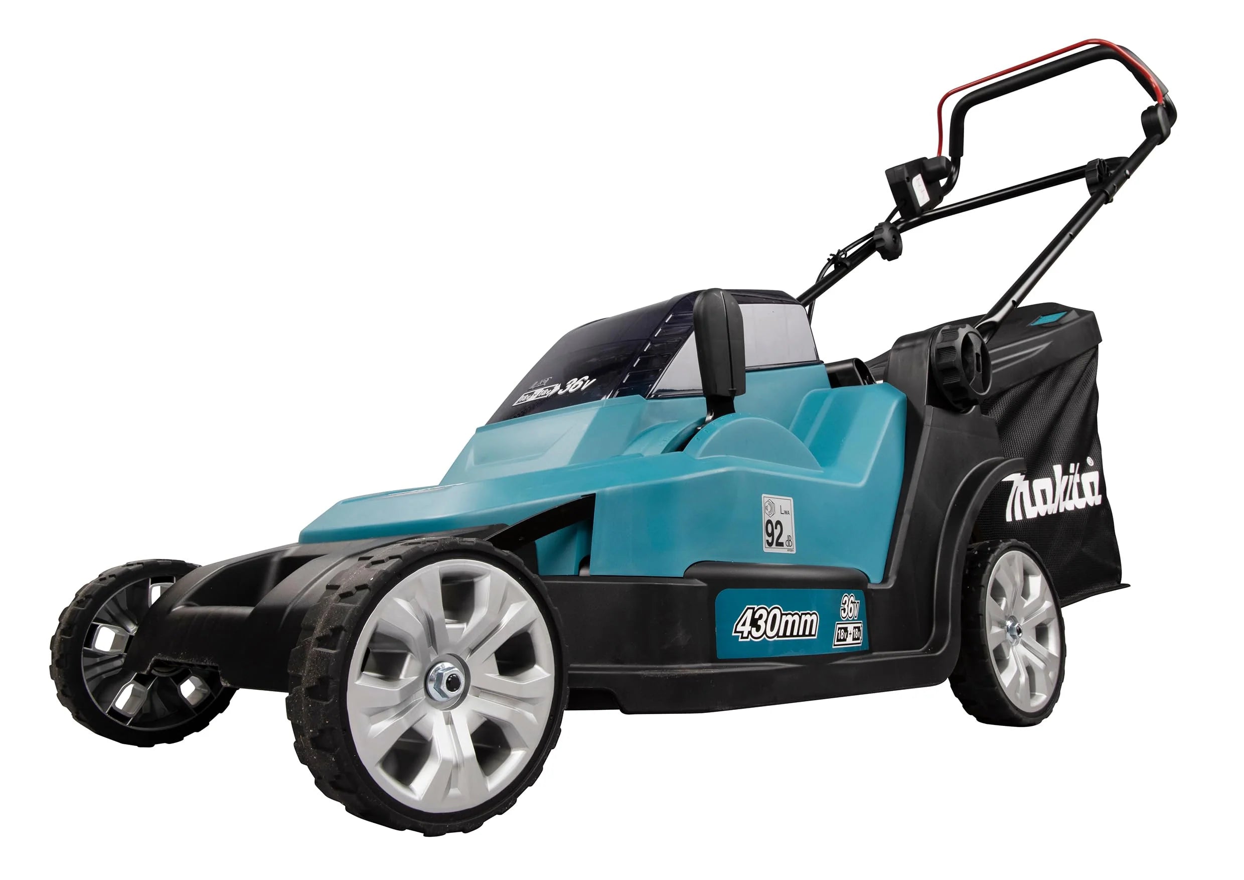 Makita Twin Kosiarka, Wielokolorowy, 950 m²