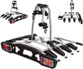 Bagażnik rowerowy na 4 rowery, 60 kg, składany bagażnik rowerowy 58001