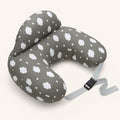 Wraparound Nursing Pillow with Safety Edge And Adjustable Strap