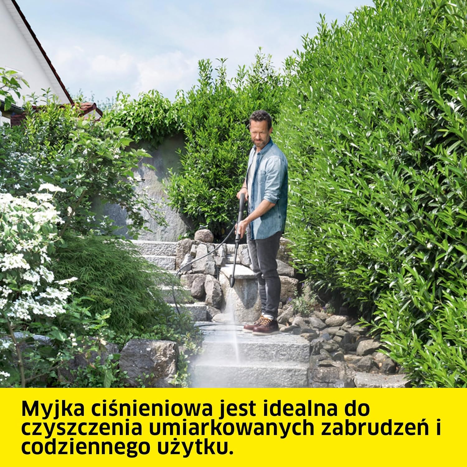 Kärcher Myjka ciśnieniowa K 5 Power Control, 145 bar, 500 l/h, wydajność powierzchniowa: 40 m²/h, filtr wody, waga: 13 kg, wąż ciśnieniowy i pistolet, lanca rotacyjna i dysza strumieniowa