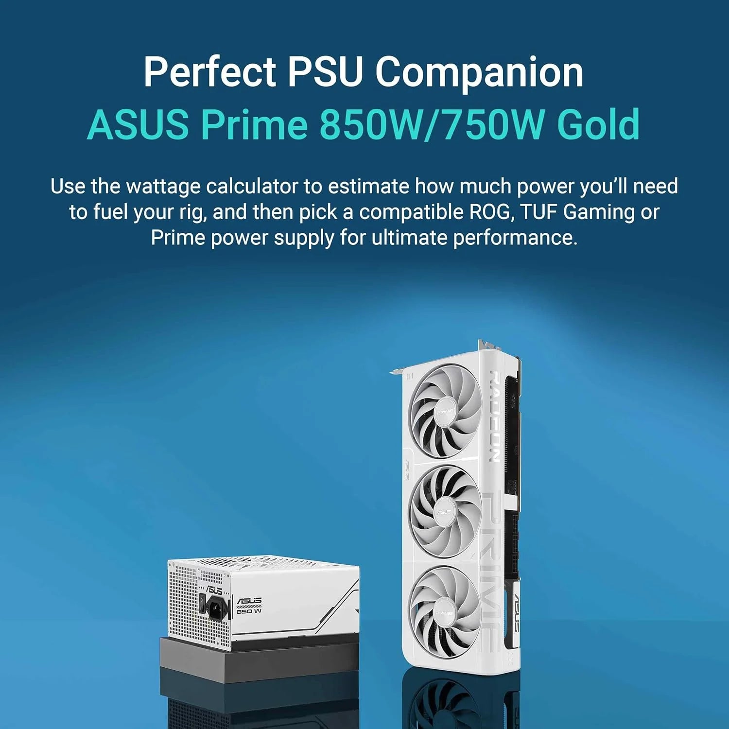 ASUS Prime Radeon RX 9070 XT White OC Edition 16 GB GDDR6 karta graficzna dla graczy (AMD Radeon RX9070XT RDNA 4, 2,5 gniazda, PCIe 5.0,1 x HDMI 2.1b, 3X DisplayPort 2.1a, biała