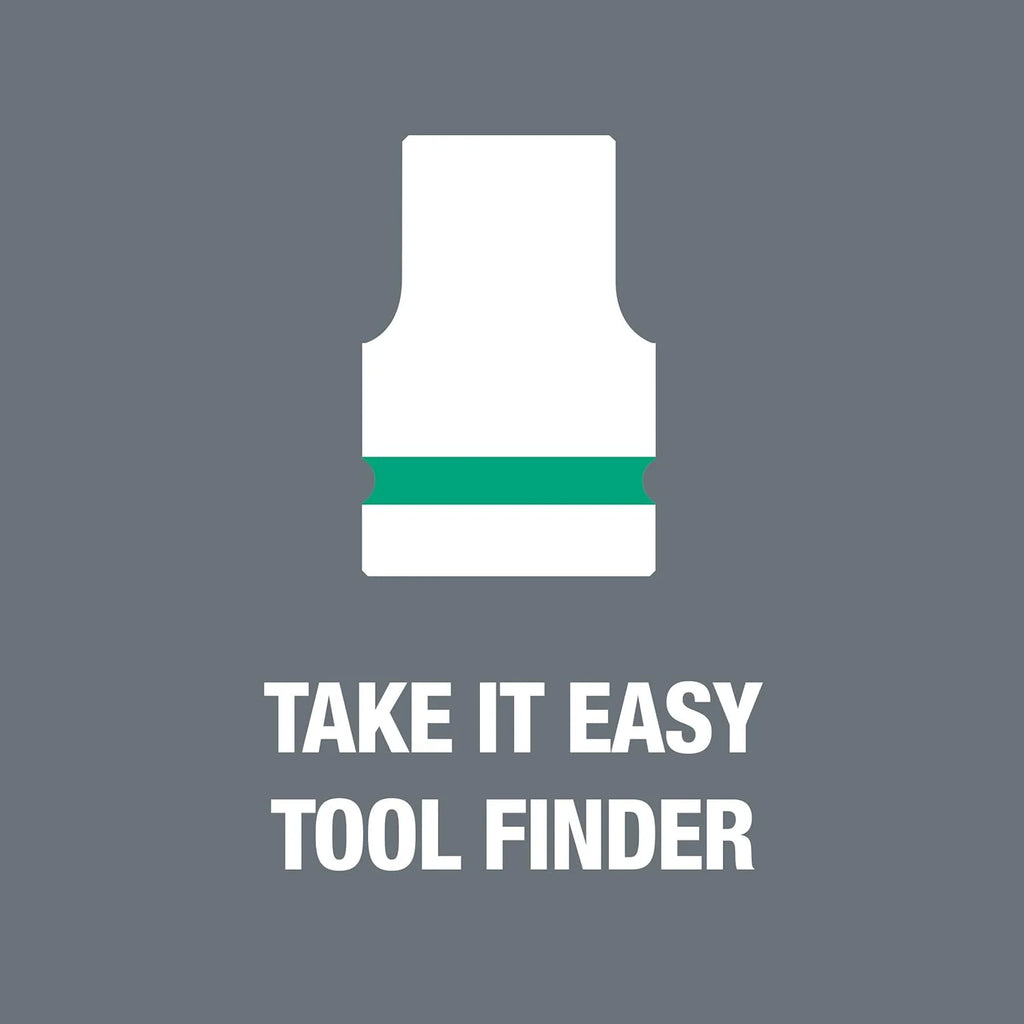 5003594001 8100 SB 2 Zyklop 3/8 Metric Ratchet Set ( Piece of 43)