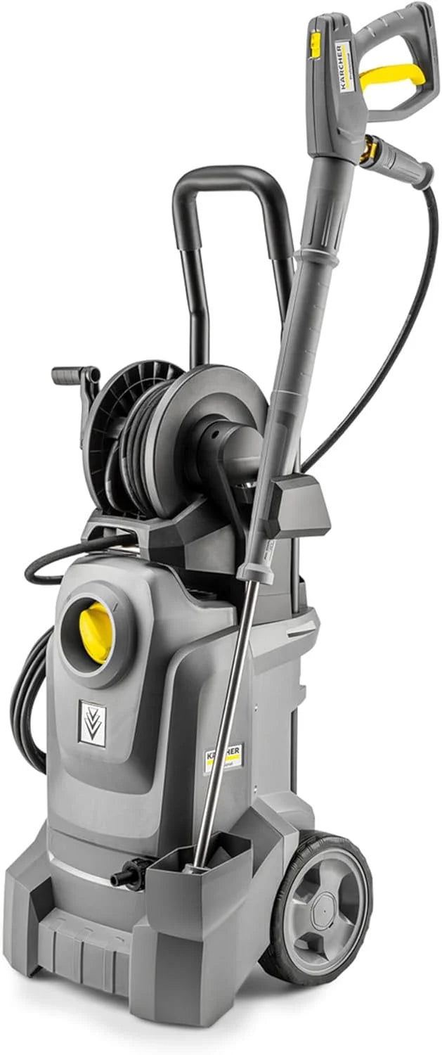 Kärcher myjka ciśnieniowa HD 5/11 EX Plus Classic, ciśnienie robocze: 110 bar, wydajność: 500 l/h, waga: 21 kg, wąż: 8 m, lanca, pistolet ciśnieniowy, dysza rotacyjna, bęben na wąż