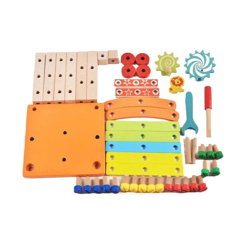 Wooden Assembly Chair – Hands-On Construction & Development Toy