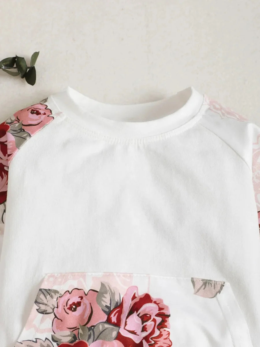 Baby long sleeve outfit set with pockets – 3M to 24M