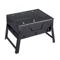 Przenośny składany grill węglowy z rusztem 43x29x20cm