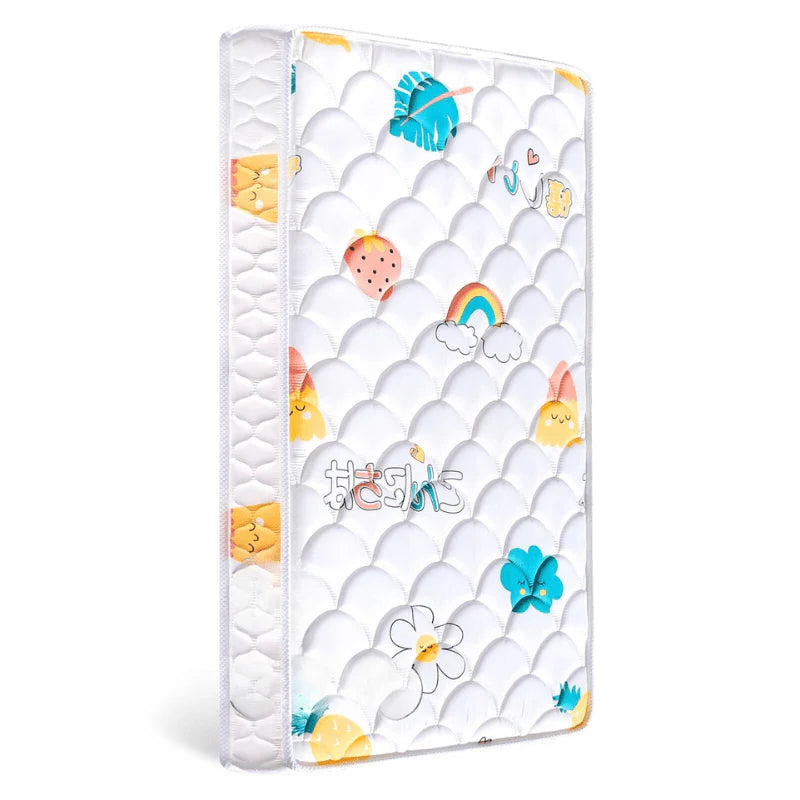 High-Density Memory Foam Crib Mattress with Cotton Cover for 0–5 Years