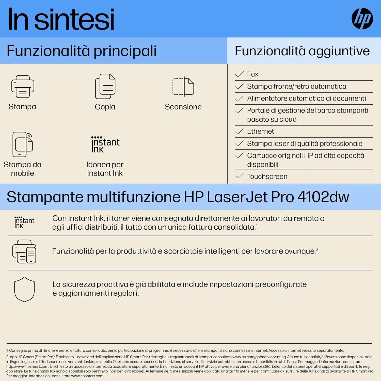 Urządzenie wielofunkcyjne HP LaserJet Pro 4102dw