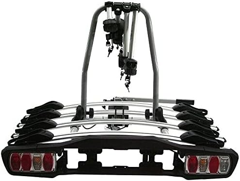 Bagażnik rowerowy na 4 rowery, 60 kg, składany bagażnik rowerowy 58001