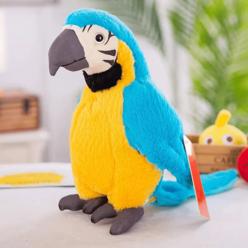 Interactive Parrot Toy Mimics Voices and Boosts Early Speech Skills