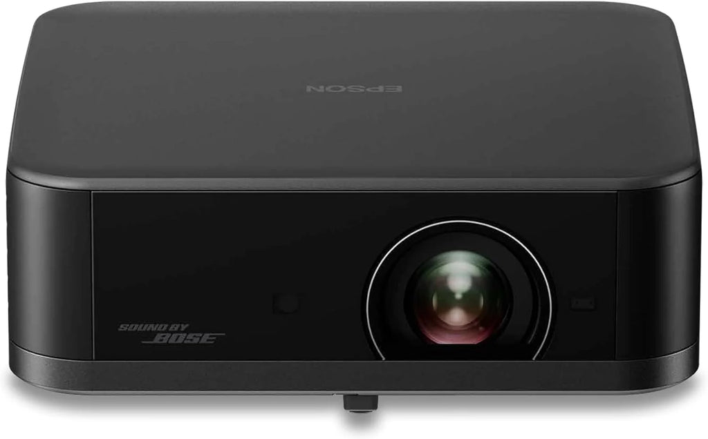 Epson Lifestudio Pop EF-62B czarny metaliczny przenośny inteligentny projektor, Sound by Bose, Google TV, 4K Pro-UHD, do użytku wewnątrz/na zewnątrz, 5 lat