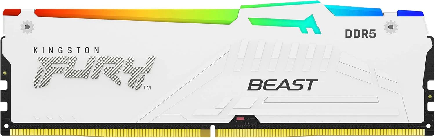 DDR5 64GB KIT 2x32GB PC 6000 Kingston FURY Beast RGB EX KF560C36BBEAK2-64