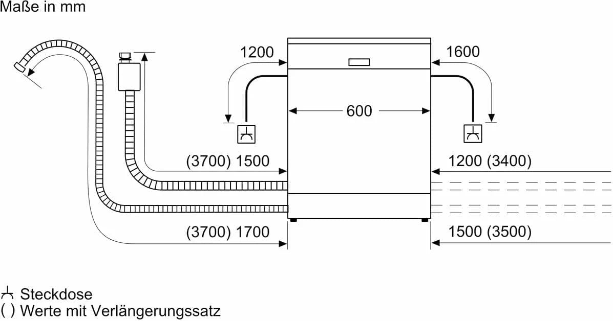 Neff S145EVS04E, N 50, inteligentna zmywarka do naczyń, częściowo zintegrowana, 60 cm, szuflada na sztućce, system koszowy Flex II, program ulubiony, silne czyszczenie Cehf 70ºC, automatyczne