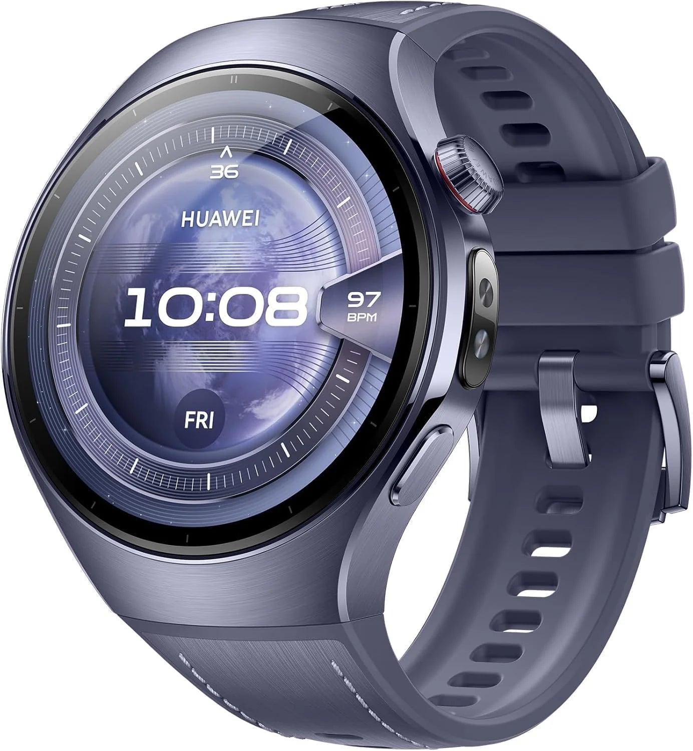 HUAWEI Watch 5 Smartwatch męski i damski, Health Glance, wodoszczelność do 5 ATM, GPS, SpO2 na czubku palców, kompatybilny z systemem Android™ i iOS, szkło szafirowe, 42 mm, beżowy