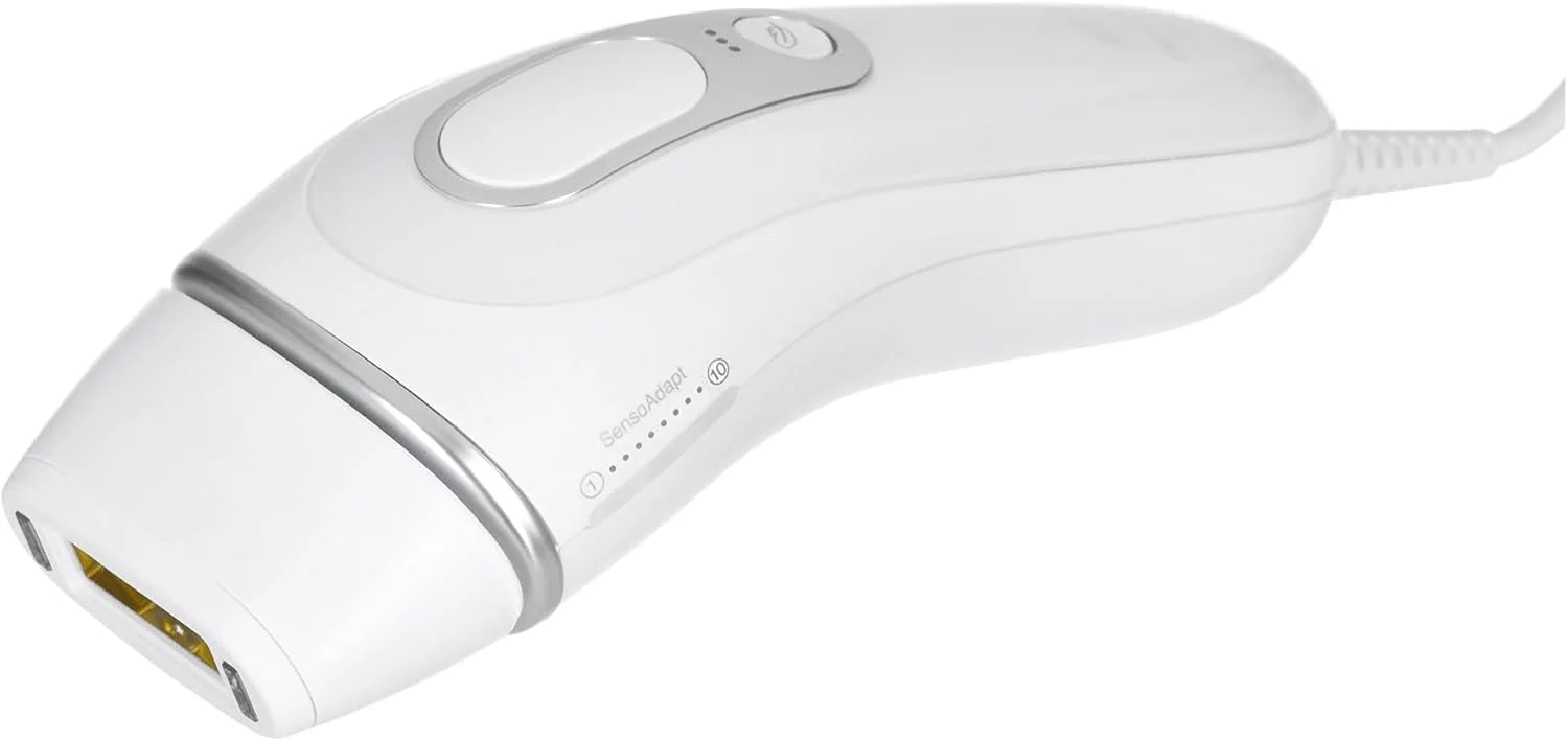 Braun IPL Silk·expert Pro 5, usuwanie włosów w domu, z torbą do przechowywania, golarka Gillette, 2 nasadki, PL5145