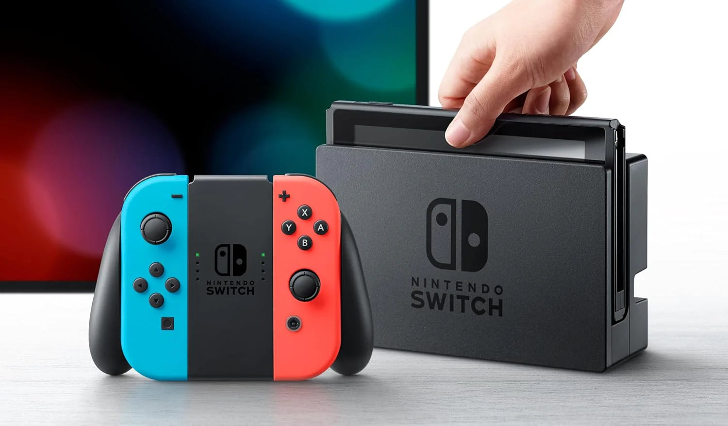 Switch Console 1.1 Neon Blue/Neon Red NEW