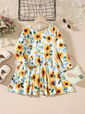 Toddler cotton dress basic fit everyday wear