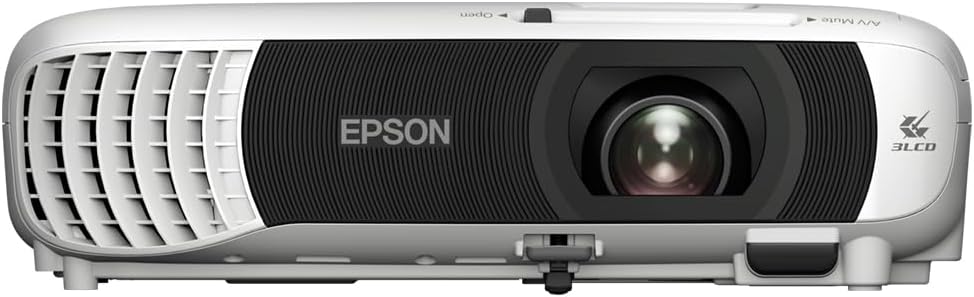 EPSON EB-W55 projektor 3LCD HD-Ready (4000 lumenów, 16:10, rozdzielczość WXGA (1280 x 800 pikseli), WiFi, HDMI, biały