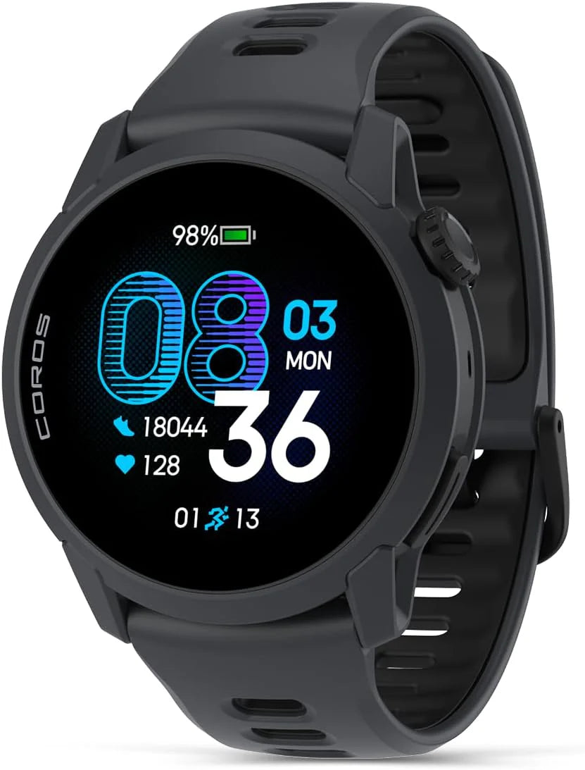 COROS PACE 4 Ultralekki sportowy zegarek GPS, ekran dotykowy AMOLED 1,2, 19 dni codziennego użytkowania, sterowanie głosem, zaawansowane narzędzia treningowe, GPS, nawigacja (biała chmura)