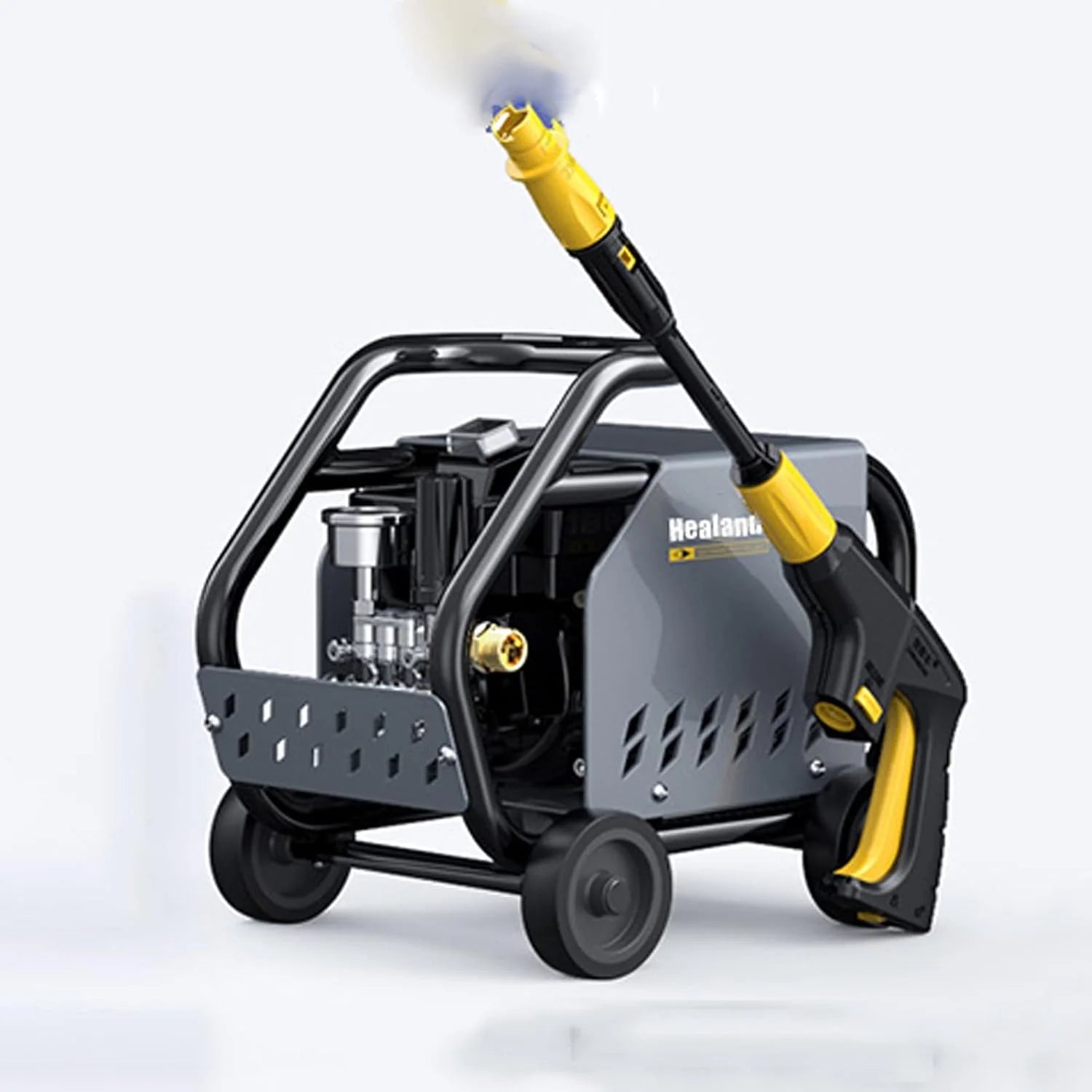 Myjka ciśnieniowa do użytku domowego, rolka typu 3000 W Push-Pull z pistoletem na wodę i generatorem piany pompy wysokociśnieniowe narzędzia do czyszczenia samochodu, A