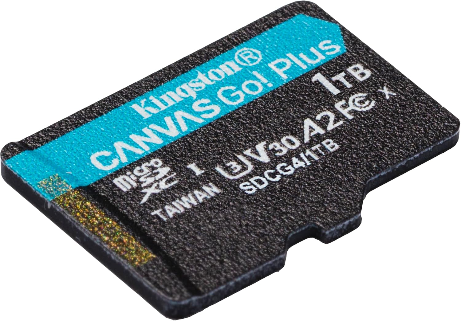 Kingston Canvas Go Plus karta pamięci microSDXC Gen4 200 MB/s A2 U3 V30 1 TB pojedyncze opakowanie bez karty ADP - SDCG4/1TBSP