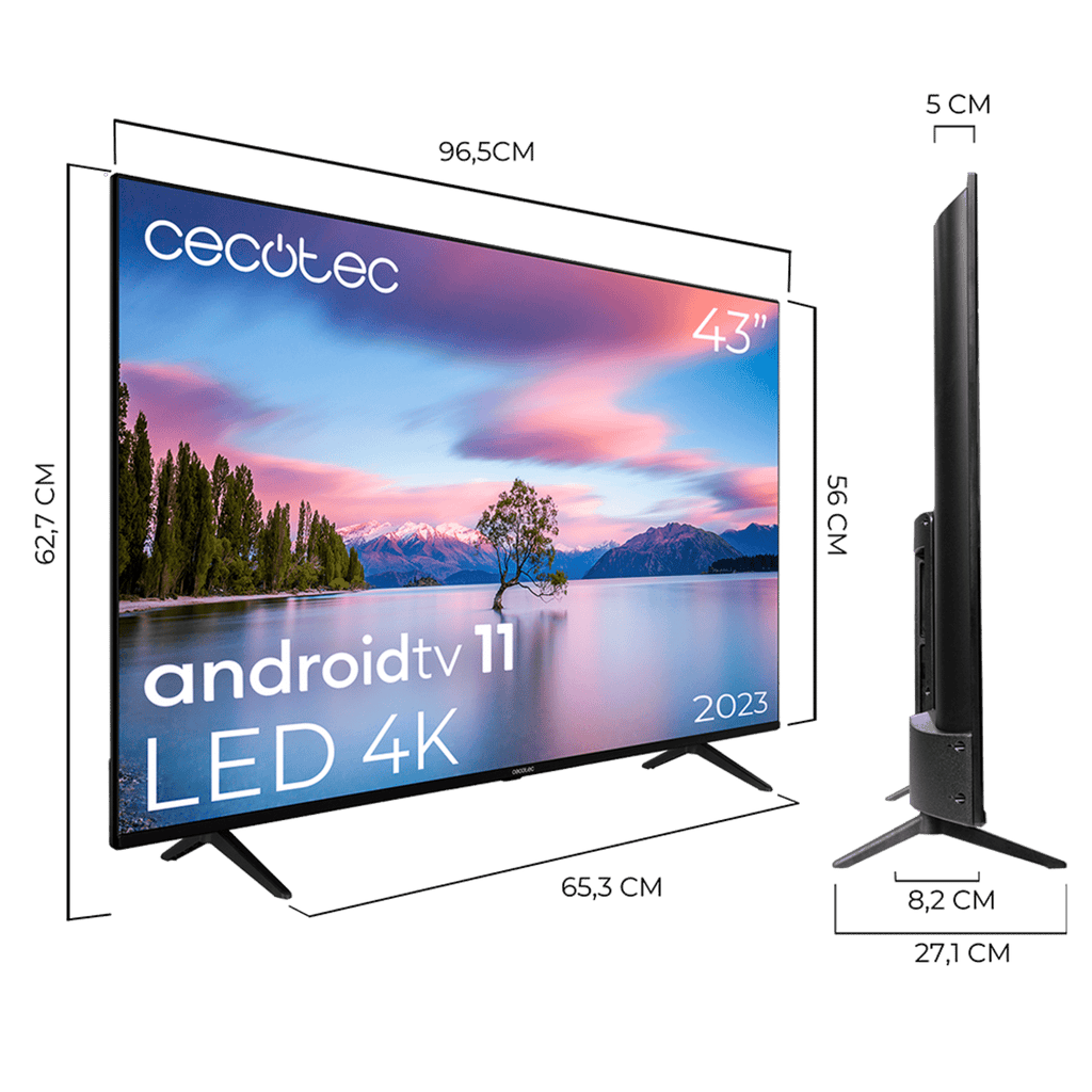 TV Cecotec seria A1 ALU10043S