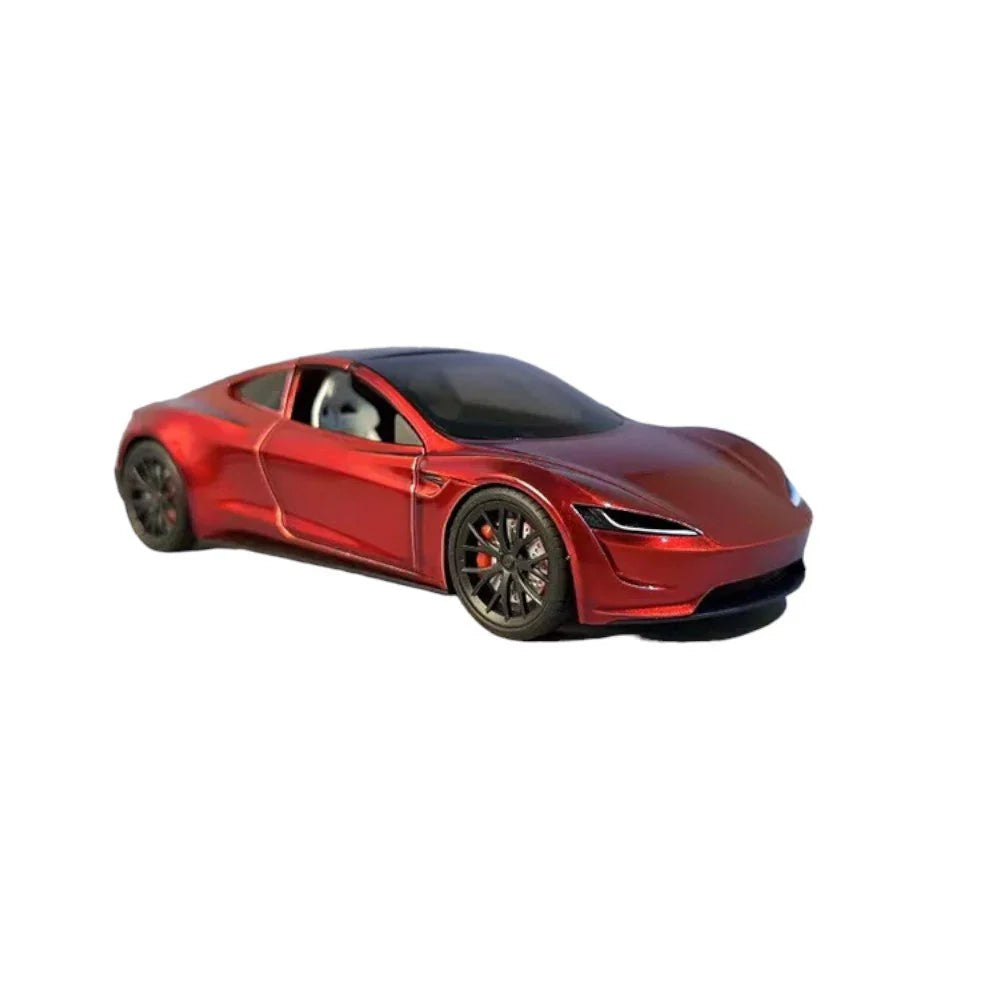 Cast Metal Tesla Car 1:24 Scale – Lights & Sounds, Model Toy