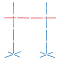 Adjustable Indoor Outdoor Limbo Set - 5.8ft Tall Party Game