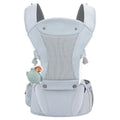 6-in-1 Baby Carrier with Adjustable Waistband, Padded Straps & Bibs