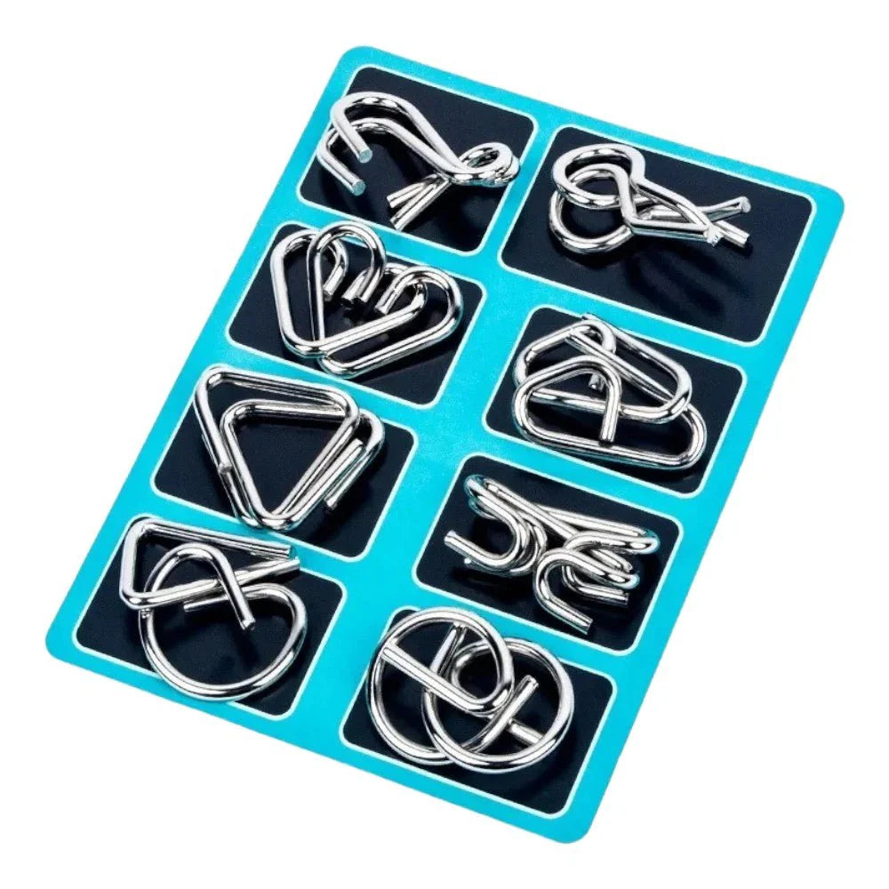 Metal Wire Puzzle Set Teasers & Magic Rings