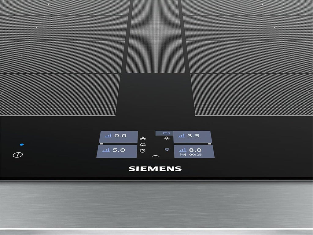 Siemens EX975LXC1E płyta indukcyjna, płyta grzewcza ceramiczna, czarna, 91,2 x 52 x 5,1 cm