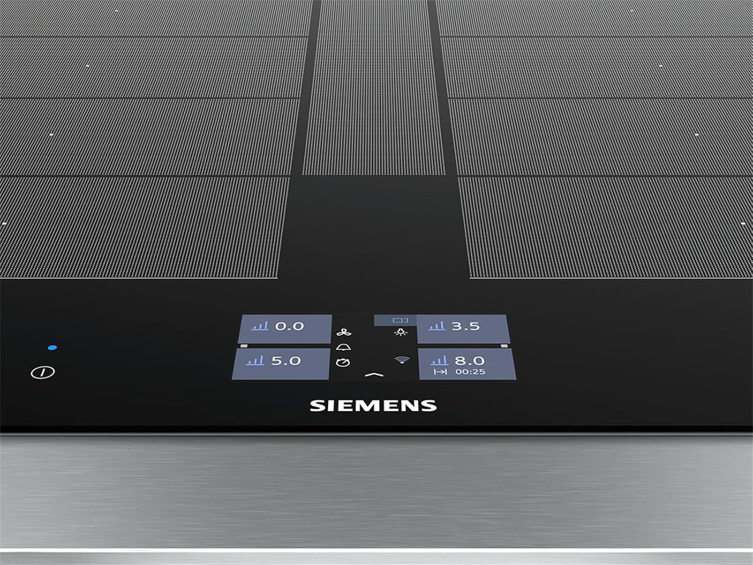 Siemens EX975LXC1E płyta indukcyjna, płyta grzewcza ceramiczna, czarna, 91,2 x 52 x 5,1 cm