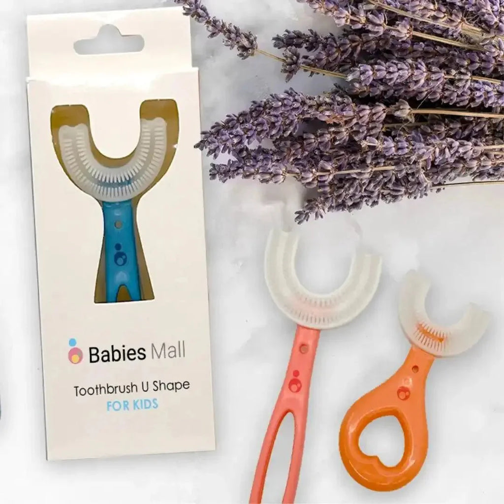 U-Shaped Kids Toothbrush for Easy Daily Brushing