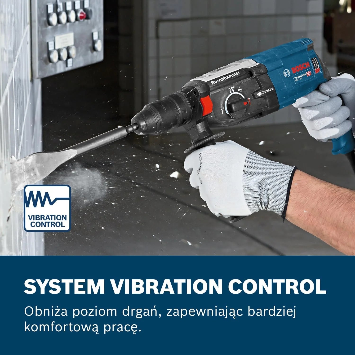 Bosch Professional: młot udarowo-obrotowy GBH 2-28 F (880 W, wymienny uchwyt SDS plus, ogranicznik głębokości, 6-częściowy zestaw wierteł i dłut, walizka L-Case) – Amazon Exclusive Set