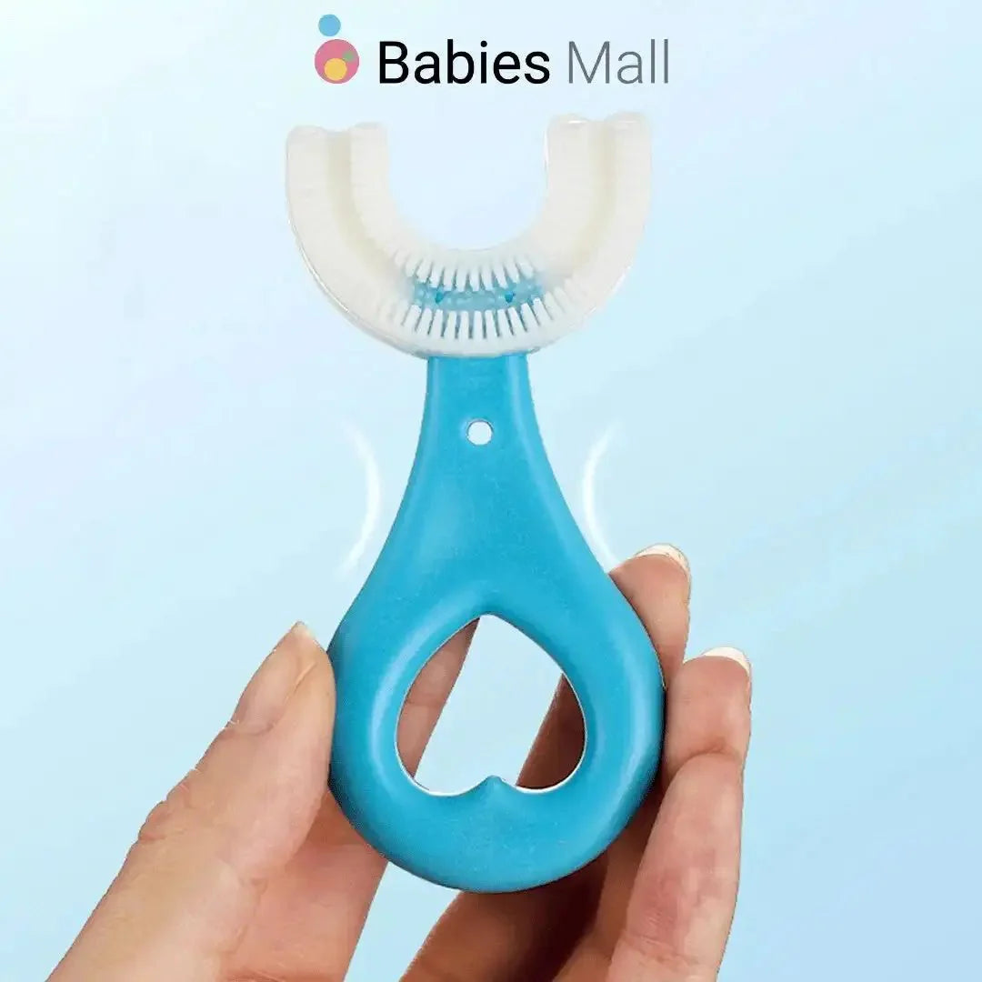 U-Shaped Kids Toothbrush for Easy Daily Brushing