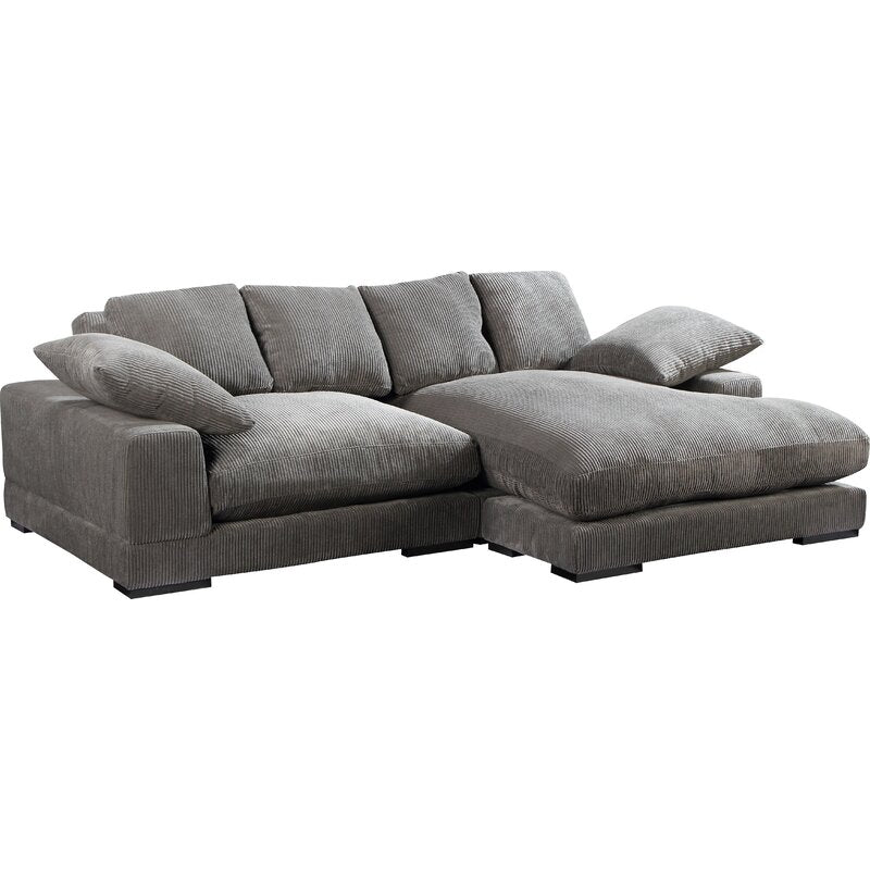 Sofa i leżanka dwustronna o szerokości 106 cali