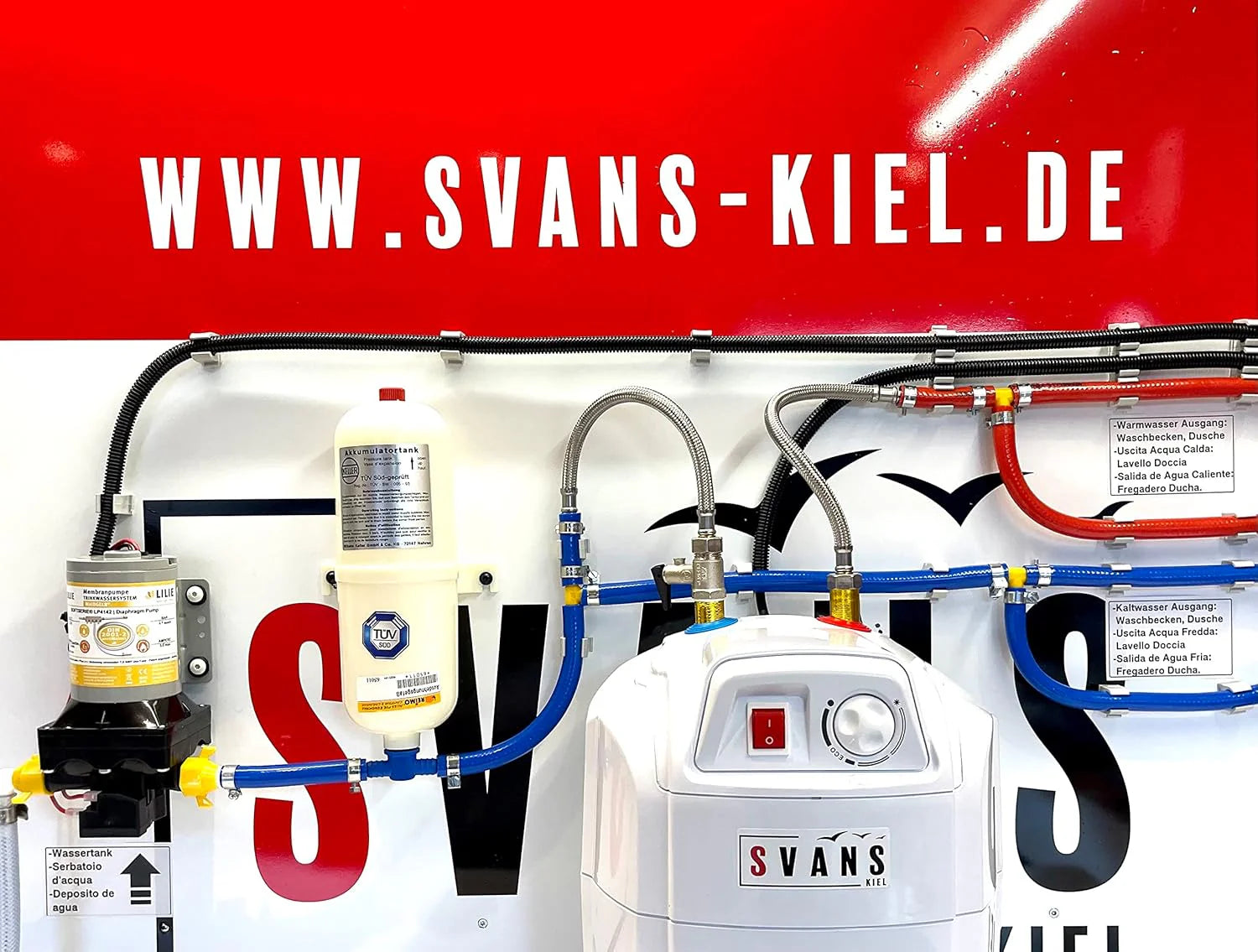 Podgrzewacz wody 12 V, 10 l, zbiornik ciepłej wody, 12 V, do kamperów, przyczep kempingowych, odporny na ciśnienie