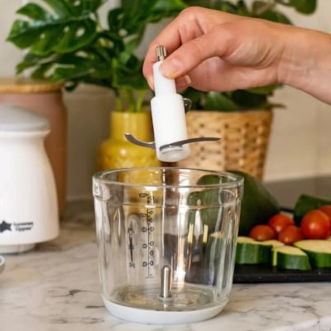 Quick-Chop Mini Mixer, 500ml Glass Bowl, 200W Motor