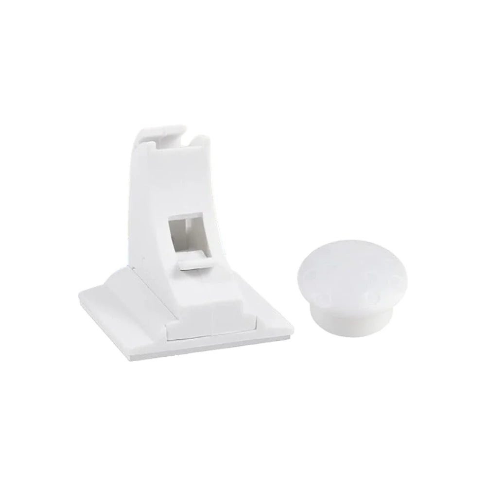 Magnetic Child Locks 6 Pack, Adhesive & Hidden Cabinet Latches