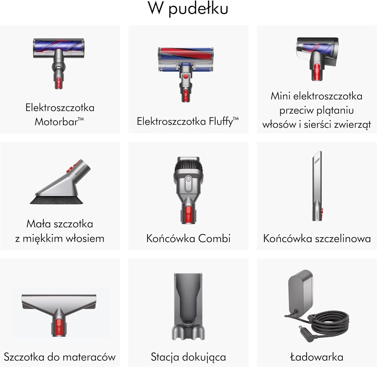 Bezprzewodowy odkurzacz pionowy Dyson V8™ Absolute (Srebro/Żółty)