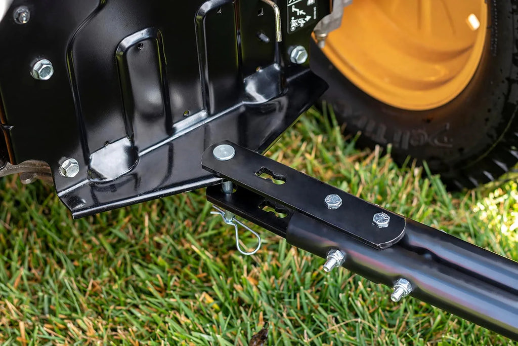 18 x 48 Tow Behind Poly Lawn Roller 550 lbs Weight with Water, Poly Drum and Steel Frame, with Plug. Designed for Lawn and Garden Tractors